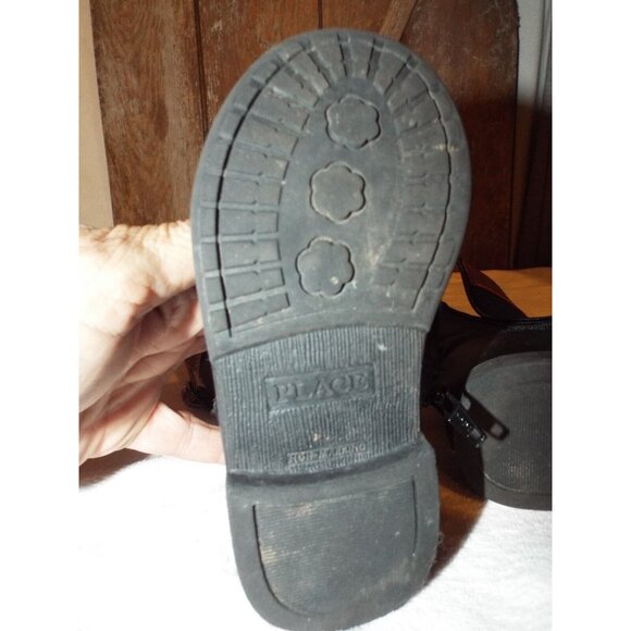 The Children’s Place Black And Brown Riding Boots Toddler Size 8 - Picture 10 of 11